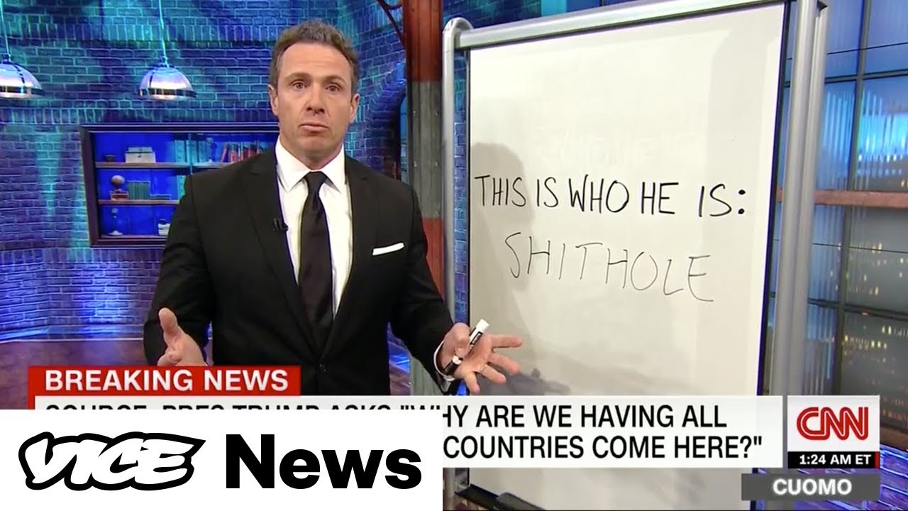 Newscasters Do Their Best To Respond To Trump&rsquo;s &rdquo;Shithole&ldquo; Comments