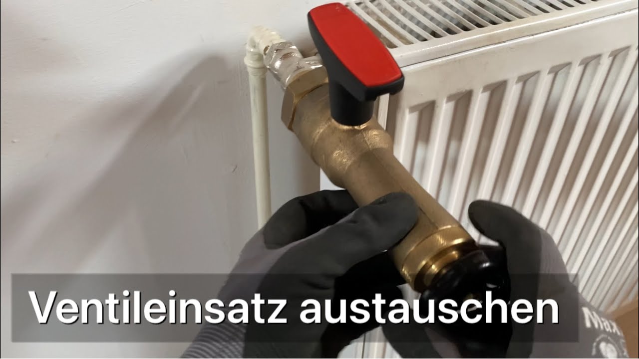 Heizungsventil tauschen unter Druck mit der Heimeier Schleuse