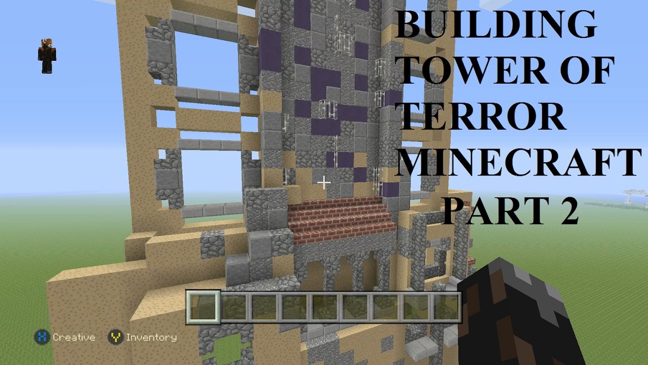 Building The Tower of Terror (Orlando) Part 2: Minecraft