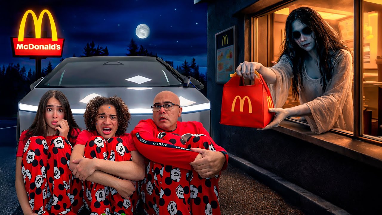 NUNCA COMA MC LANCHE FELIZ NOS  ESTADOS UNIDOS ÀS 3:00 HORAS DA MANHÃ 😱😱😱