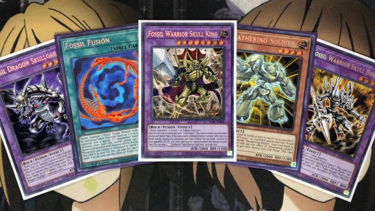 Обзор моей колоды Fossil Warrior для Yu-Gi-Oh! за июль 2020 года.