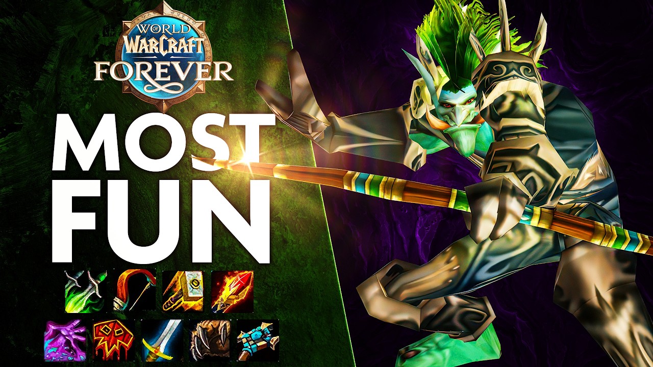 САМЫЕ ВЕСЕЛЫЕ классы в WoW Forever! (на данный момент)