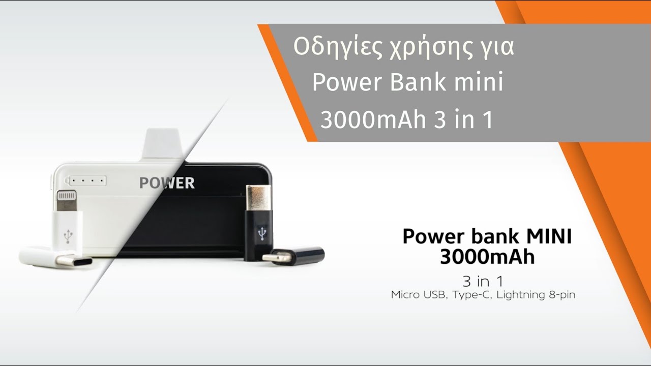 Cartech - Power bank 3000mAh MINI 29645