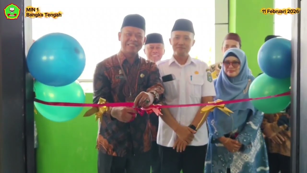 Transformasi Digital & Tradisi Religi: Peresmian Smart Class & Tarhib Ramadhan MIN 1 Bangka Tengah