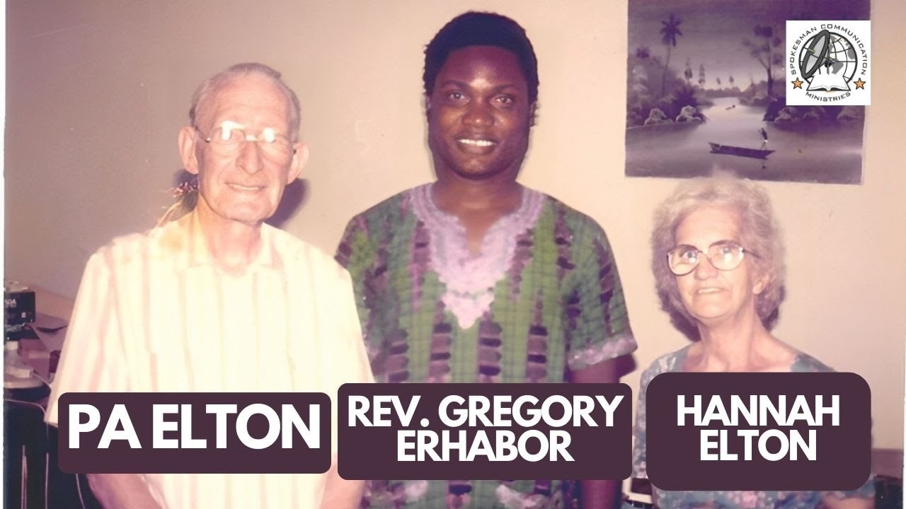 REV. PROF. GREG ERHABOR spokes about PA ELTON AT THE ANCIENT WELLS BELIEVERS REVIVAL RETREAT