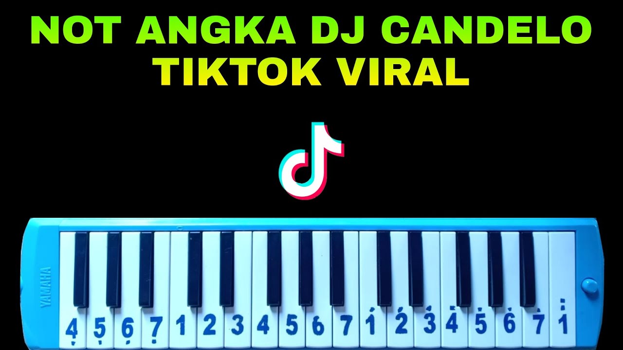 NOT ANGKA DJ CANDELO TIKTOK VIRAL TERBARU | DJ JERAWAT RINDU