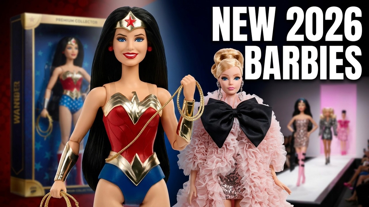Litest News 2026 Barbie Wonder Woman and Fashion Dolls Collection Part 15