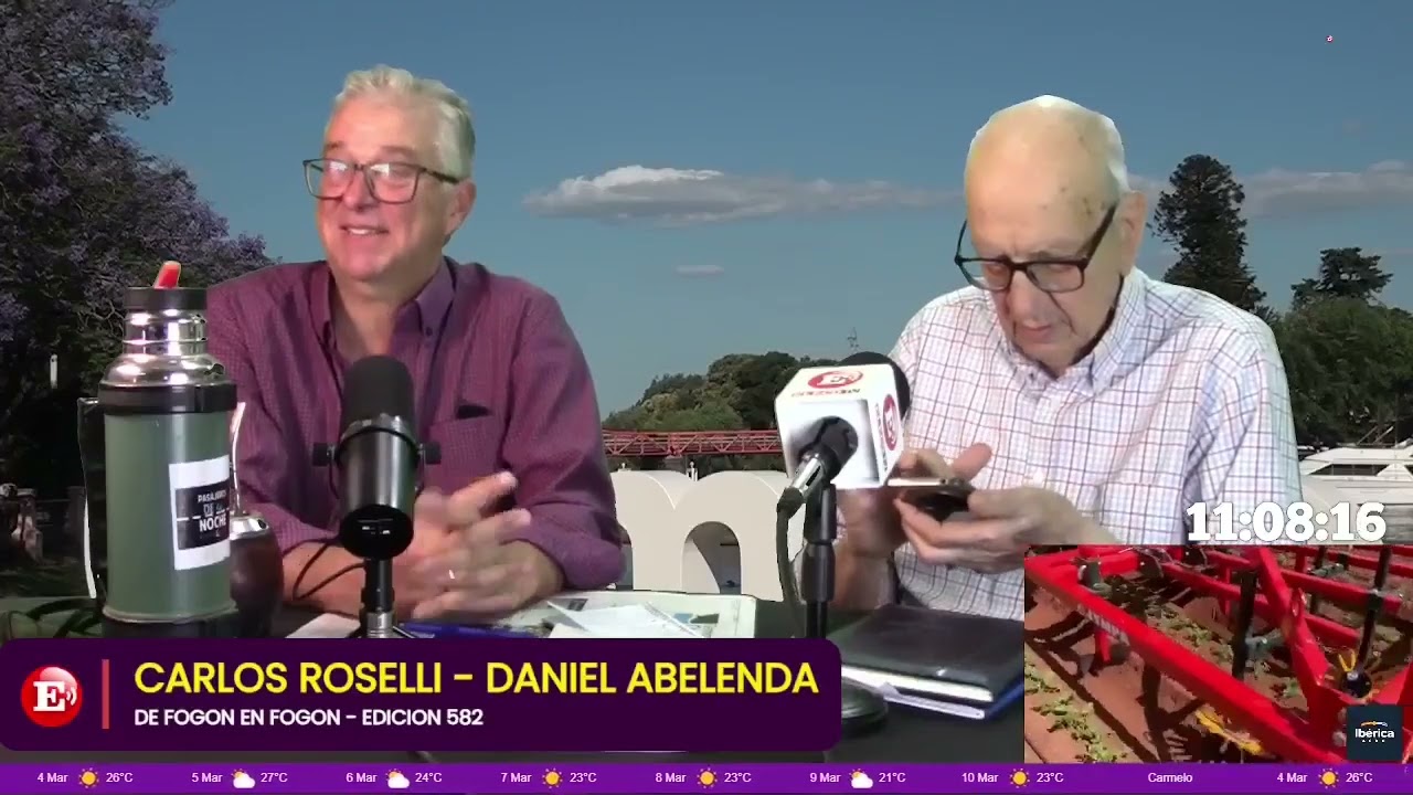 DE FOGON EN FOGON. Con el escritor Daniel Abelenda una nota imperdible de Carlos Roselli.