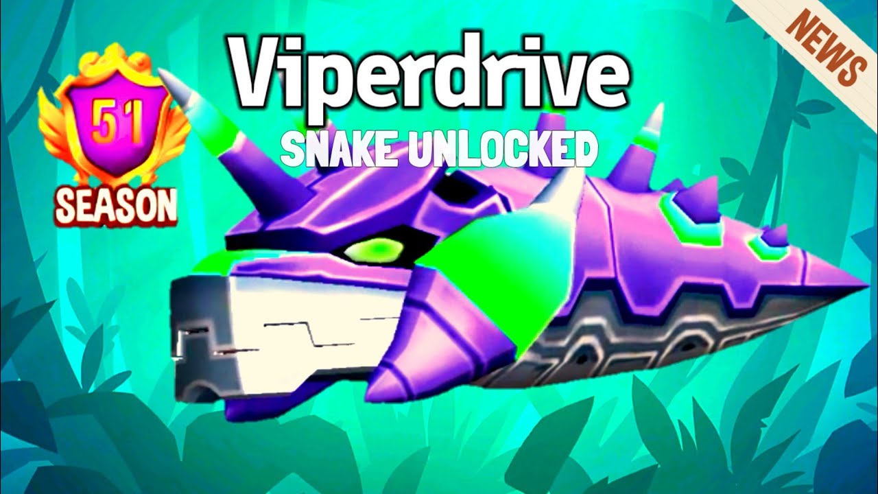 NEW SNAKE Viperdrive 🐉 BATTLE PASS SEASON 51 UNLOCKED - Snake Rivals