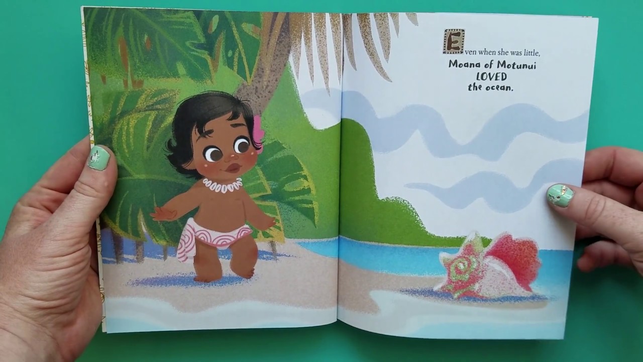 Disney's Moana Little Golden Book Read Aloud
