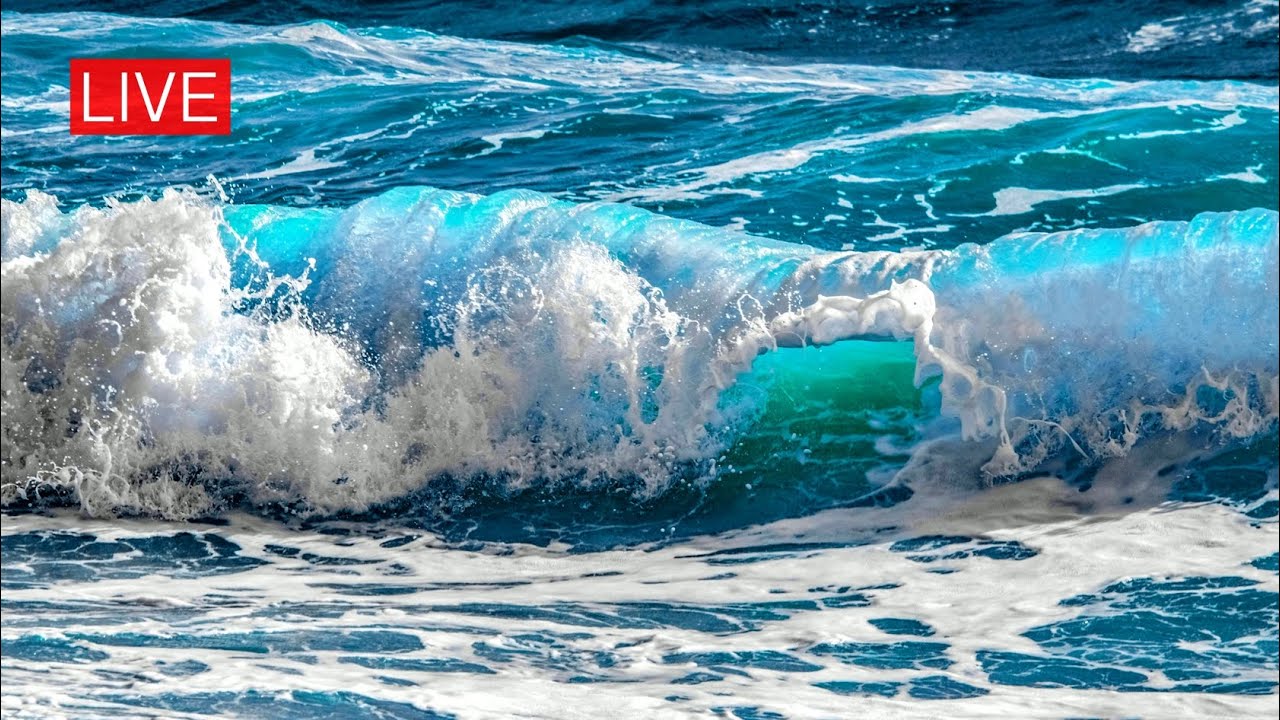 🔵Beautiful Relaxing Music - Waves Sounds & Calm Piano- Sleep, Stress Relief, Deep Sleeping, Healing