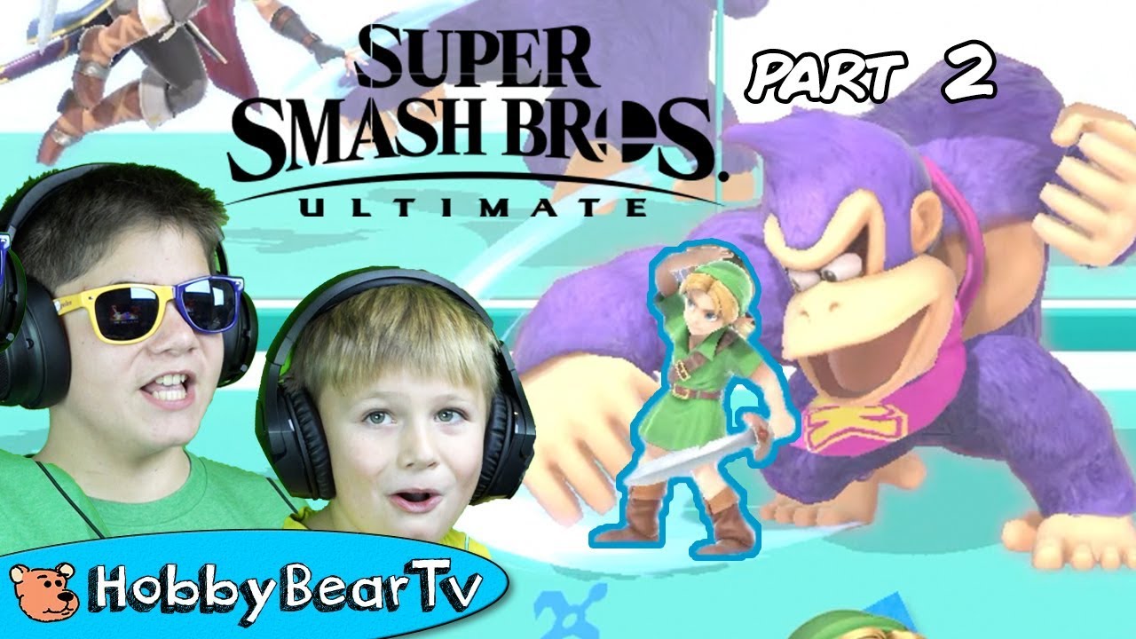 Super Smash Bros with HobbyPig and HobbyBearTV
