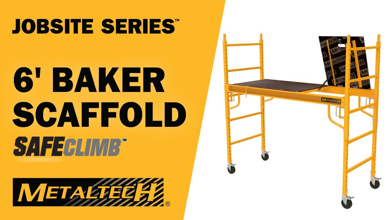 METALTECH JOBSITE SERIES - SafeClimb 6' Baker Scaffolding