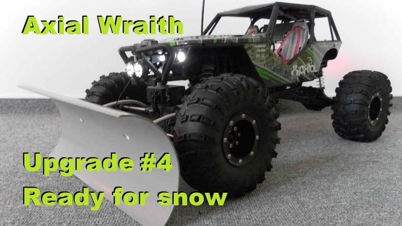 Axial Wraith - Upgrade  -4-  Ready for snow !