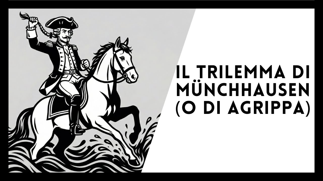 Il trilemma di Münchhausen (o di Agrippa) spiegato in modo semplice