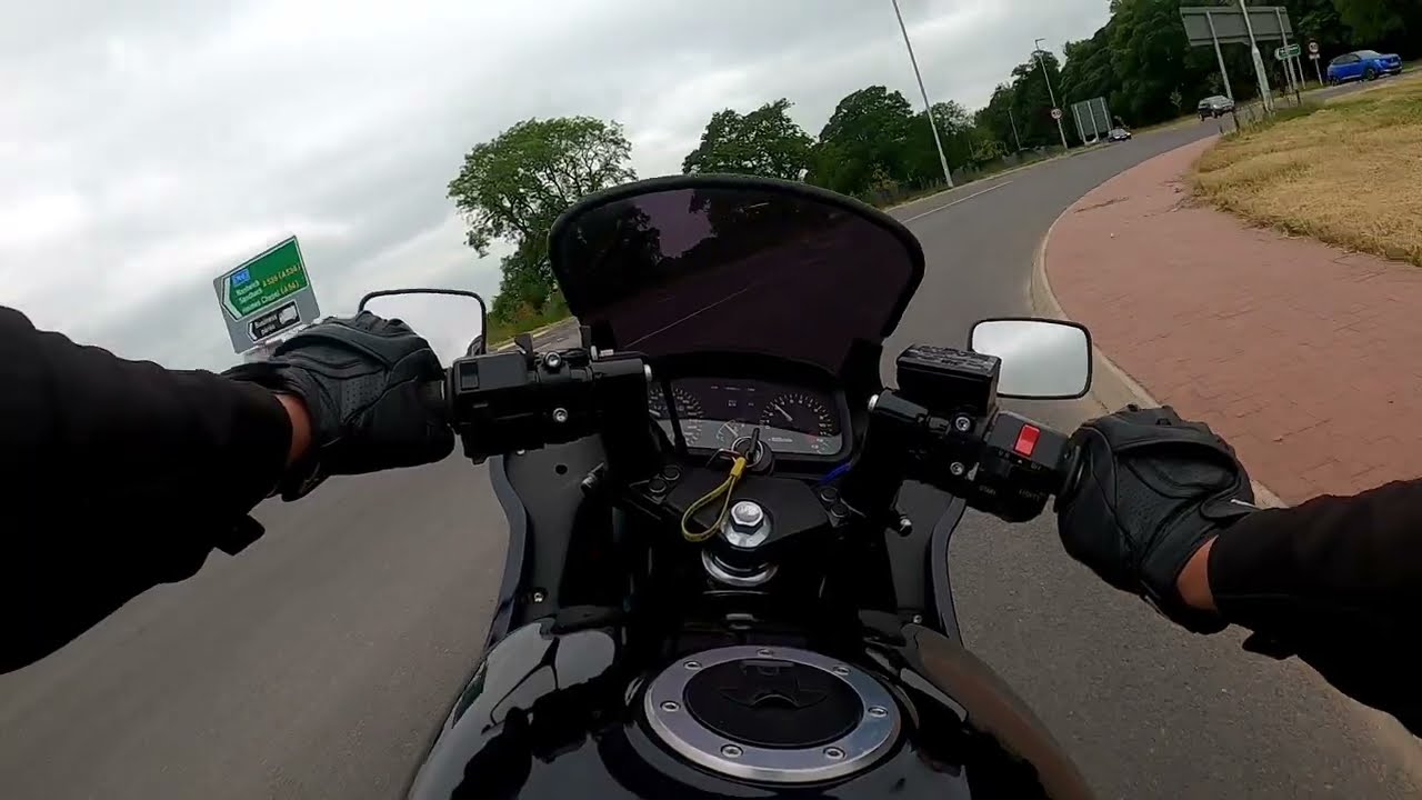 1994 Kawasaki GPZ500S EX500 Walkaround & Test Ride