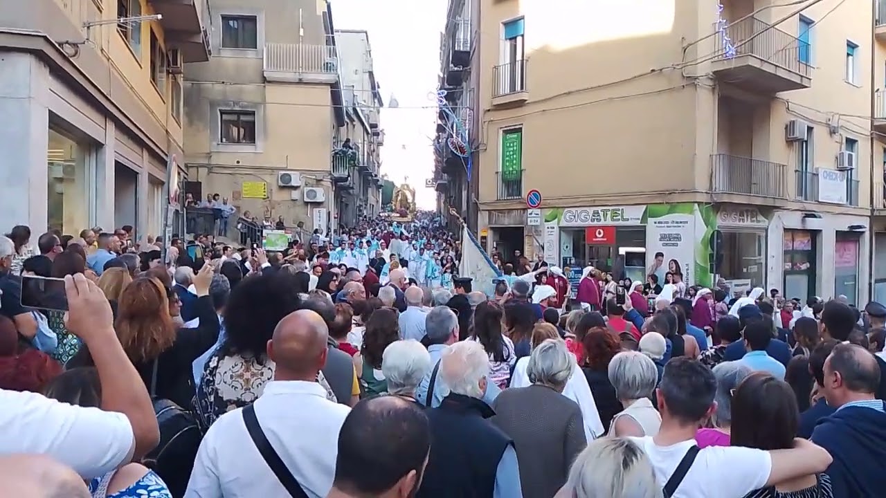 Processione Maria Ss della Visitazione Enna 2023 Parte.2