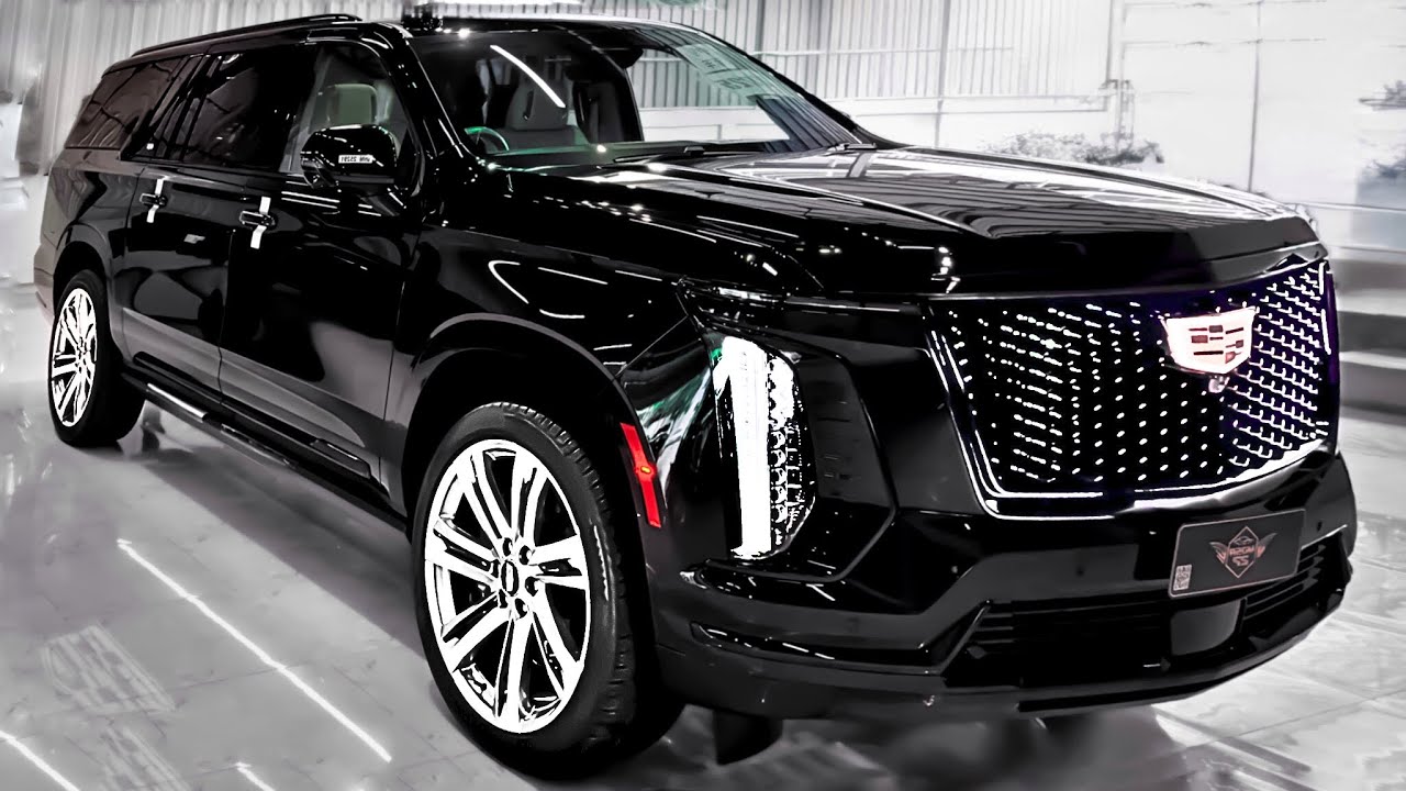 2025 Cadillac Escalade ESV Exclusive: Black Raven, Interior and Exterior