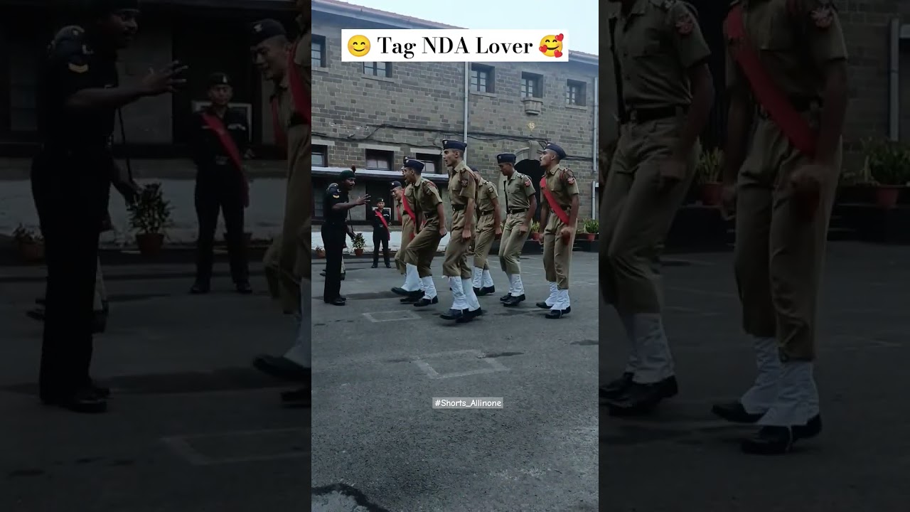 NDA Training Pune Khadakwasla #Nda #ndalover #army #navy #airforce #shorts_allinone #allinone