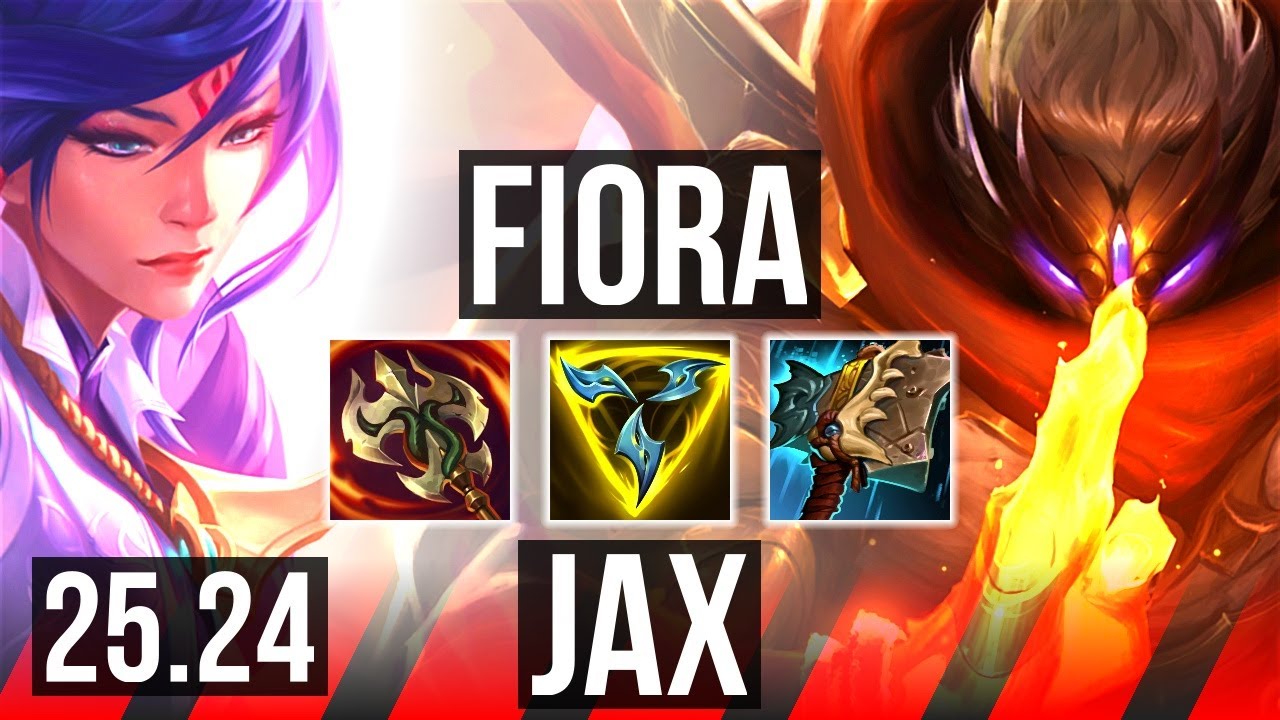 FIORA vs JAX (TOP) | KR Master | 25.24