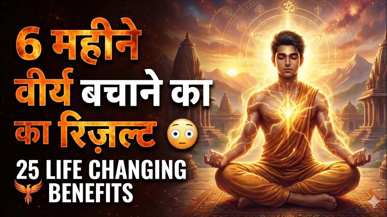 6 महीने वीर्य बचाने का रिज़ल्ट 😳 | 25 Life Changing Benefits
