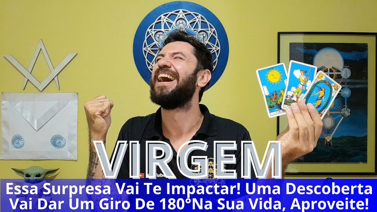 ♍VIRGEM-ESSA SURPRESA VAI TE IMPACTAR! UMA DESCOBERTA VAI DAR UM GIRO DE 180° NA SUA VIDA, APROVEITE