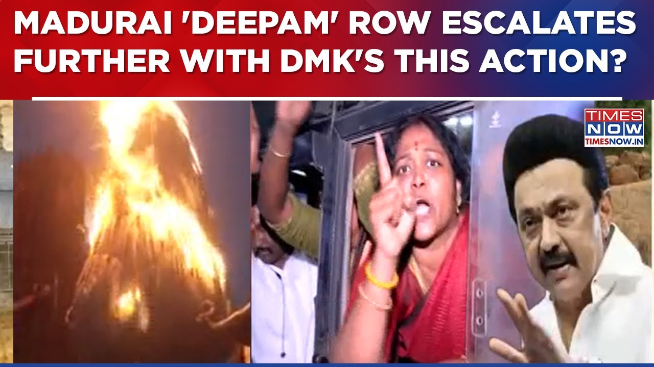 Madurai 'Deepam' Row: Tamil Nadu BJP Chief Booked As Controversy Escalates? Spotlight&nbsp;On&nbsp;DMK&nbsp;|&nbsp;Watch