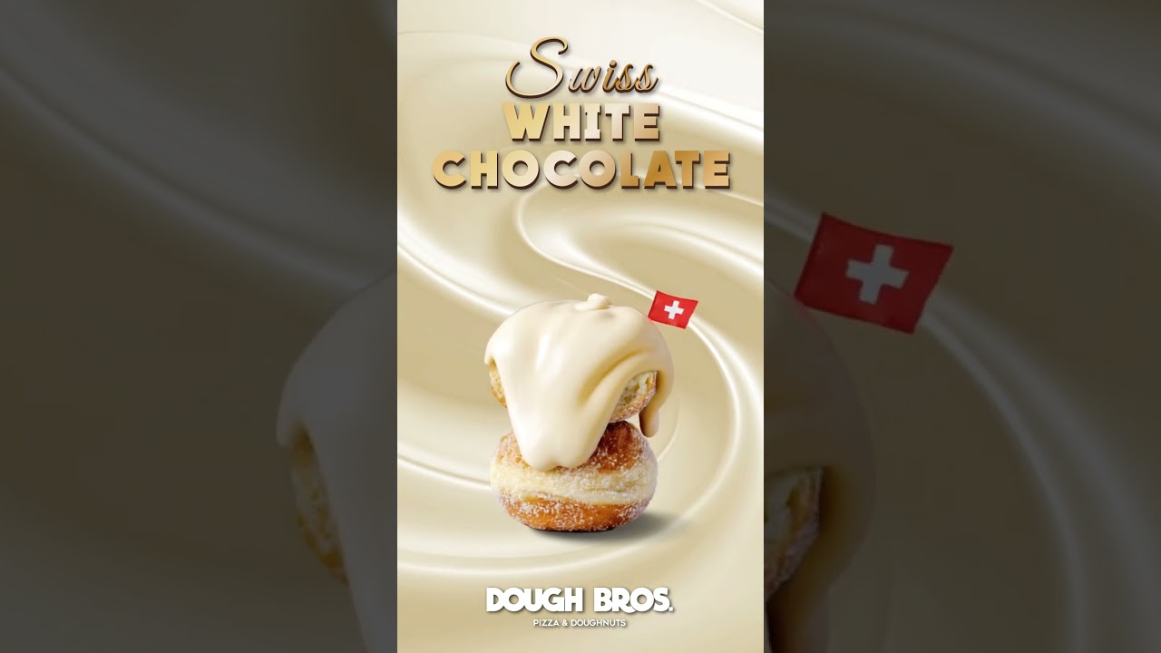 DOUGH BROS | Easter Swiss White Chocolate Doughnut