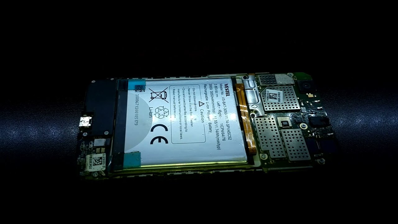 Vestel Venus Z10 Batarya Sökme ve Değişimi