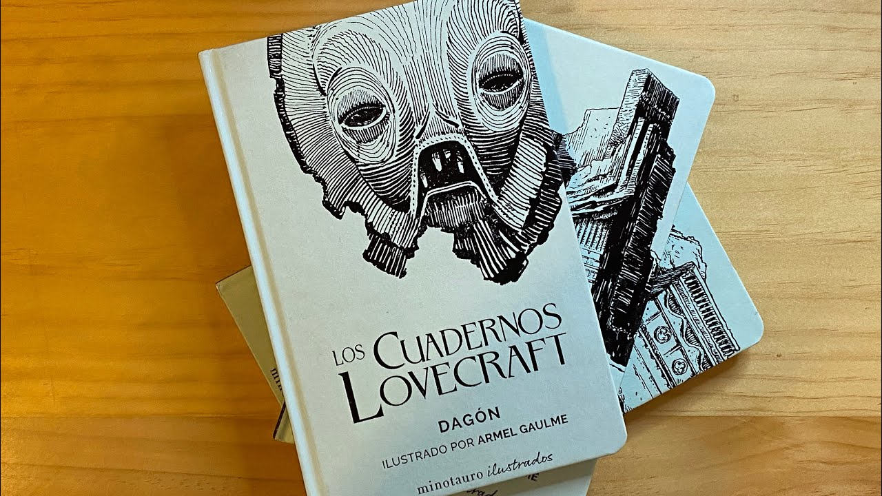 Unboxing: LOS CUADERNOS LOVECRAFT (Dagon, La Ciudad Sin Nombre y Las Ratas De Las Paredes)