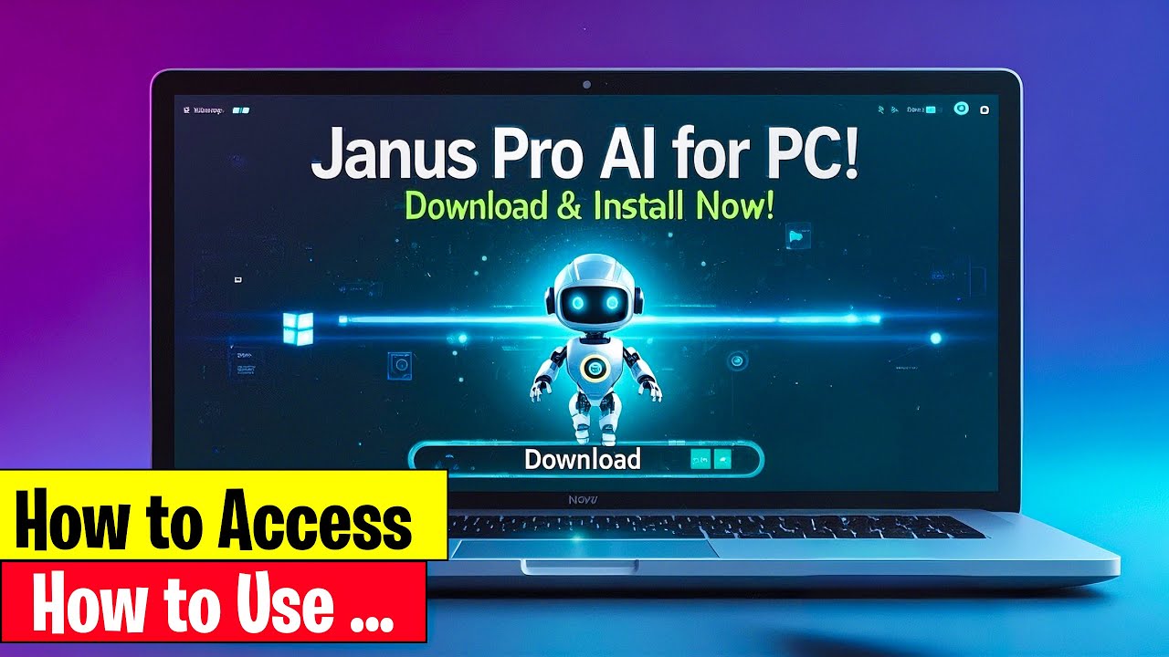 🚀 How to Access Janus Pro AI & Download on Windows PC | Step-by-Step Guide