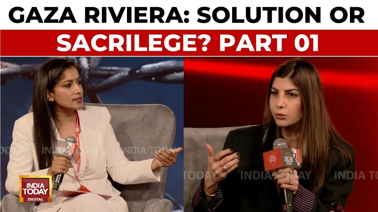 Gaza Riviera: Solution or Sacrilege? | Part 1 | Dr Zeina Jallad | India Today Conclave 2025