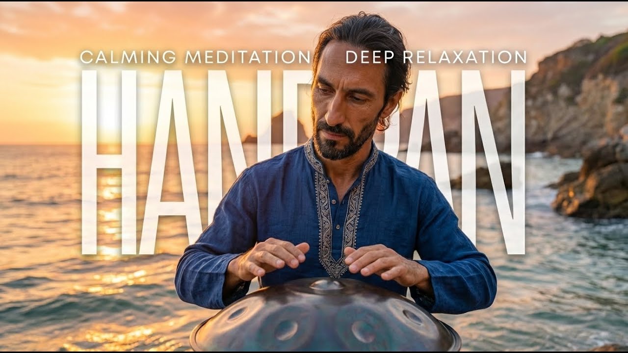 Relaxing Handpan Music for Anxiety Relief and Sleep
