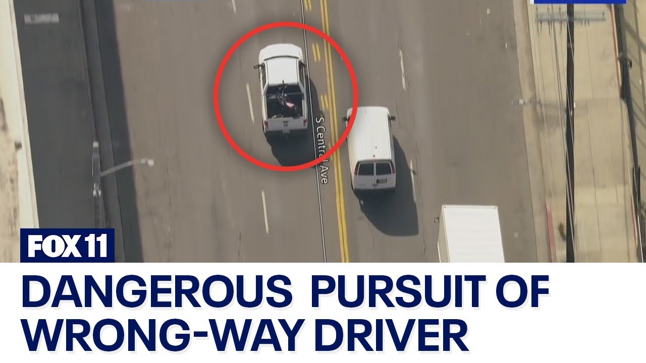 Police chase: Shots fired after dangerous LA County pursuit
