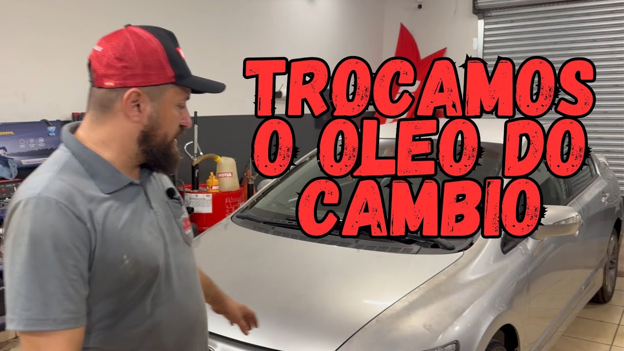 FINALMENTE TROCAMOS O ÓLEO DE CÂMBIO DO CIVIC SI