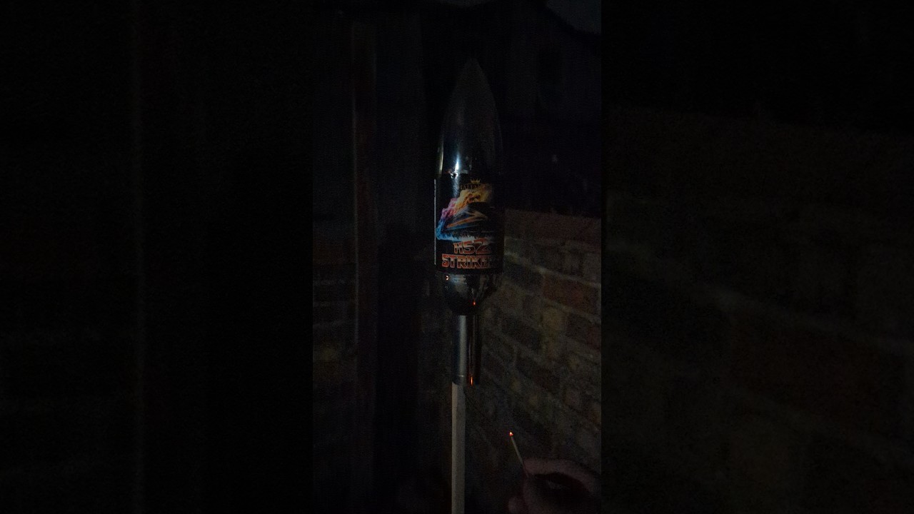 1.3G HS2 Striker Rocket (Silver) Hallmark Fireworks.