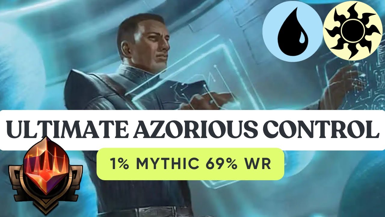 1% Мифический Азориус Контроль – Перехитрить мету | MTG Arena 2025
