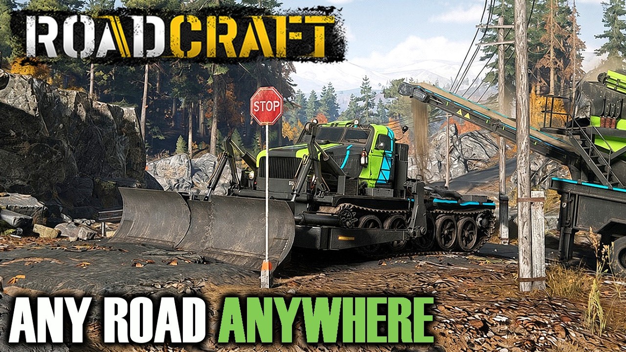Лучшая дорожная сеть на Washout &mdash; ROADCRAFT, хардкорный режим, день 67