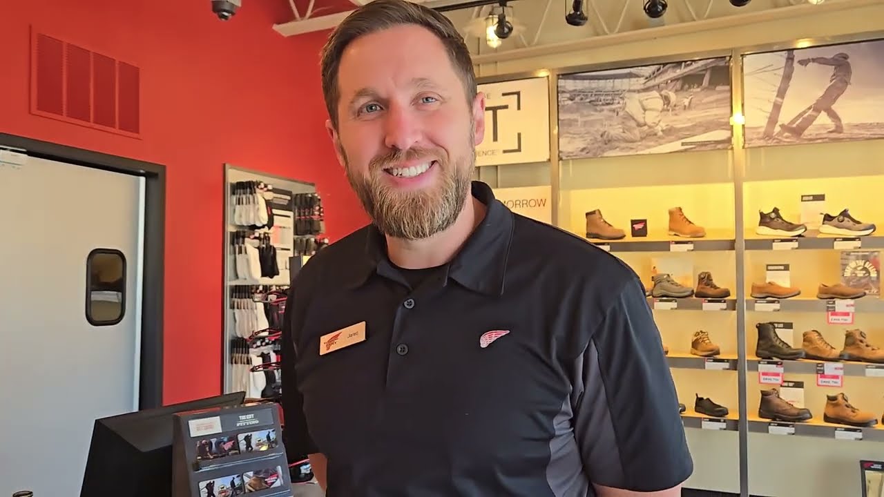 Jared from Red Wing Explains Proper Folding Technique for the Tongue on the Classic Moc
