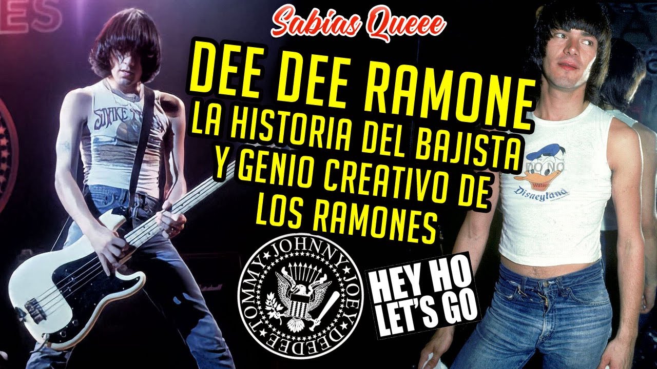 Dee Dee Ramone La historia del bajista y genio creativo de los Ramones