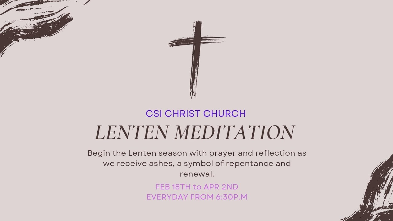 LENTEN SEASON || EVENING SERVICE || 26 Feb 2026