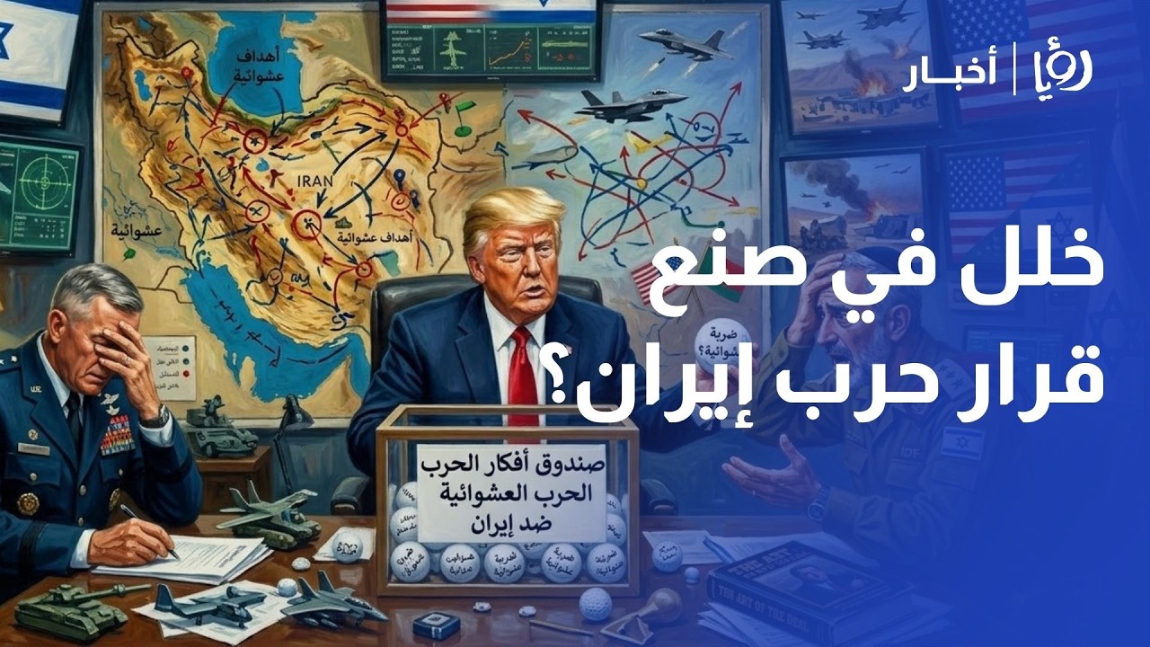 خلل صنع القرار في البيت الأبيض.. عبيدة فرج الله يكشف خفايا إدارة ترمب لحرب إيران