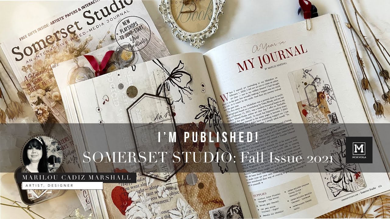 SOMERSET STUDIO MAGAZINE FALL 2021: I'm Published!