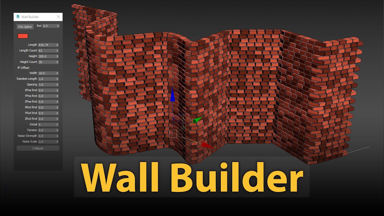 Wall Builder | New tool made by Kinematic Lab for walls creation
