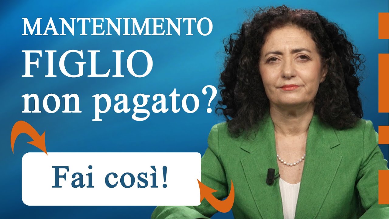 Come recuperare il mantenimento dei figli non pagato