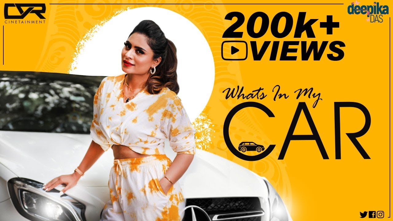 What's in My Car ? || #20 || Deepika Das || CVR Cinetainment