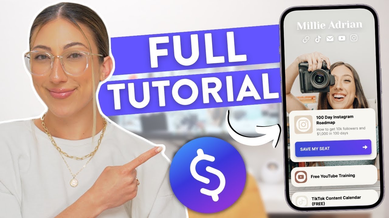 STAN STORE TUTORIAL | How to set up your link in bio on Instagram & TikTok to make money💰