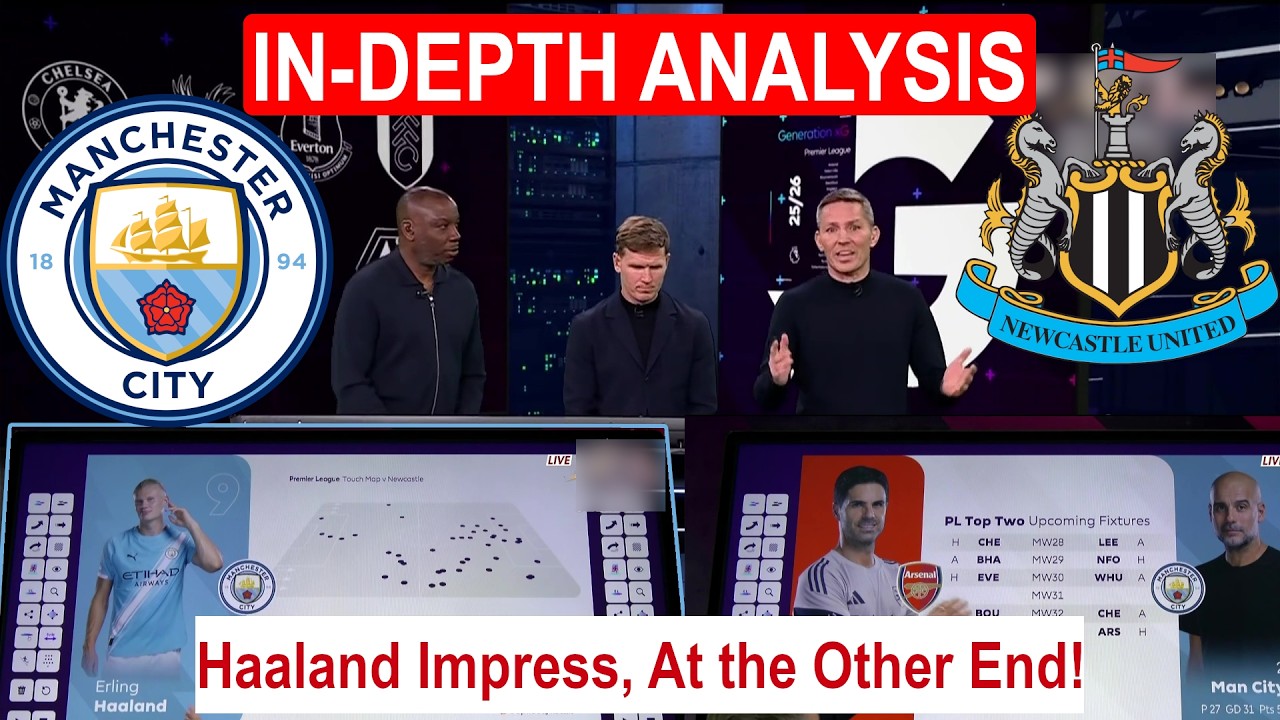 MANCHESTER CITY REVS UP with Big Win! Man City vs Newcastle 2-1 | In-Depth Analysis