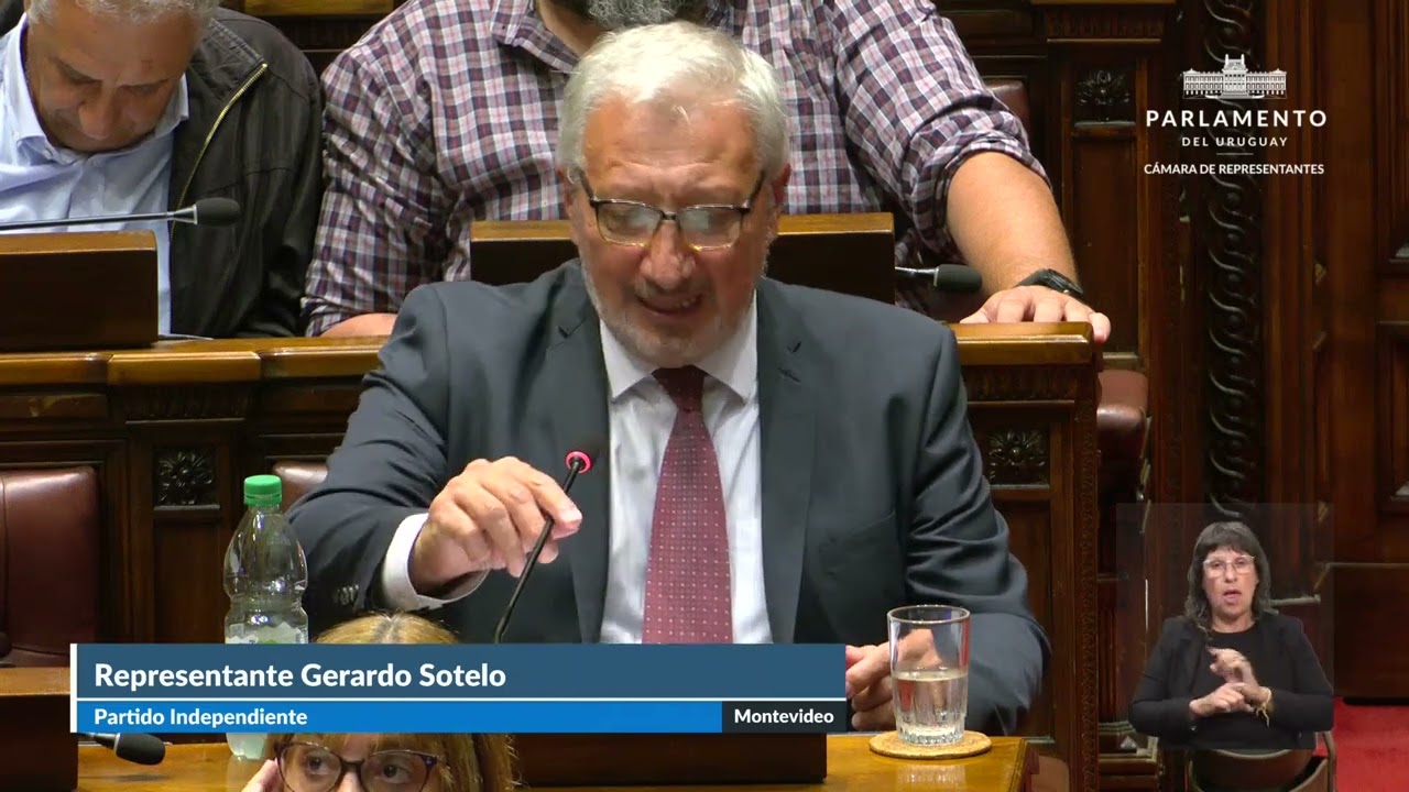 Media hora previa: intervención diputado Sotelo, Cámara de Representantes.