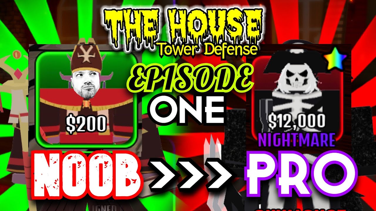 NOOB to PRO Ep: 1 +Codes & Tier Lists - The House TD roblox